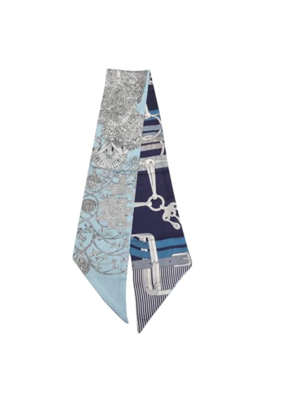 Long Silk Head Scarf for Women 59" Satin Neck Scarf Hair Wrap Belt